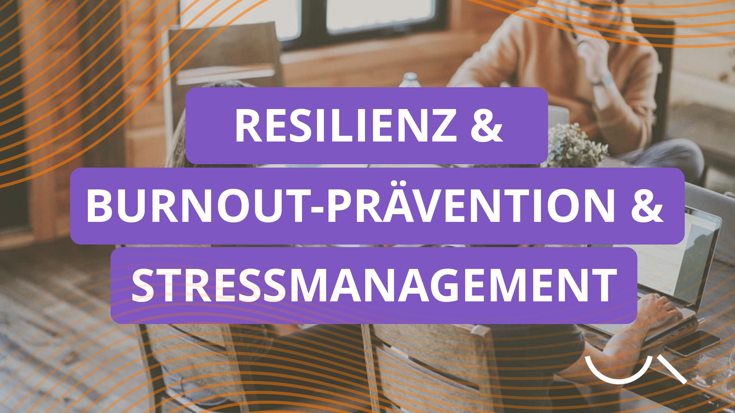 resilienz burnout praevention stressmanagement hintergrundgrafik
